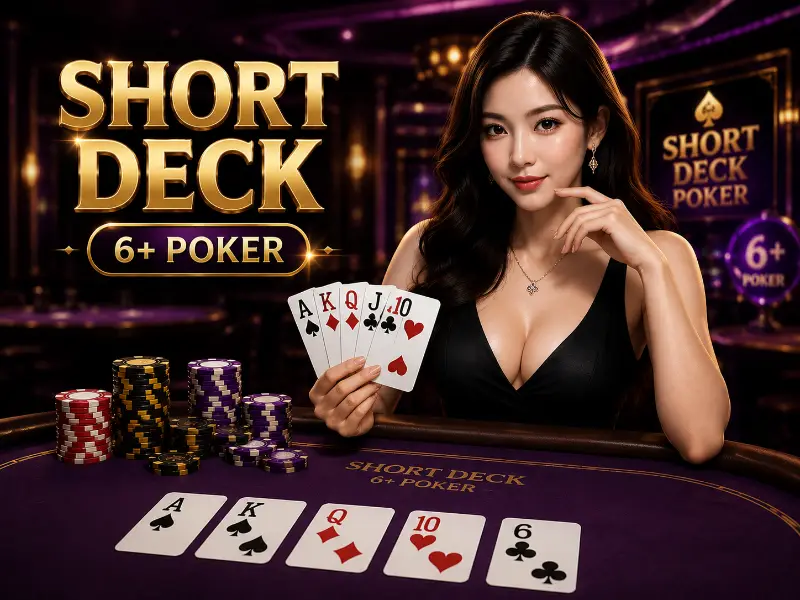 Short Deck 6+ Poker JOKER678